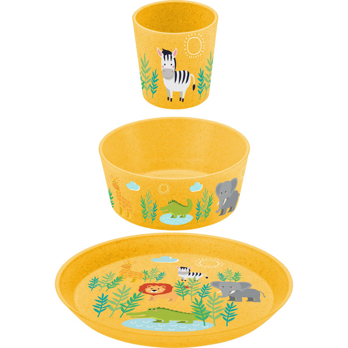 Koziol Set of children's dishes 3 el. Connect Organic Africa 1428681