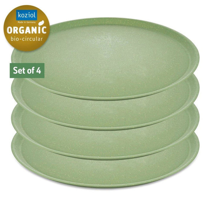 Koziol Plate 4 pcs. Connect 25.5 cm Leaf Green 7101703