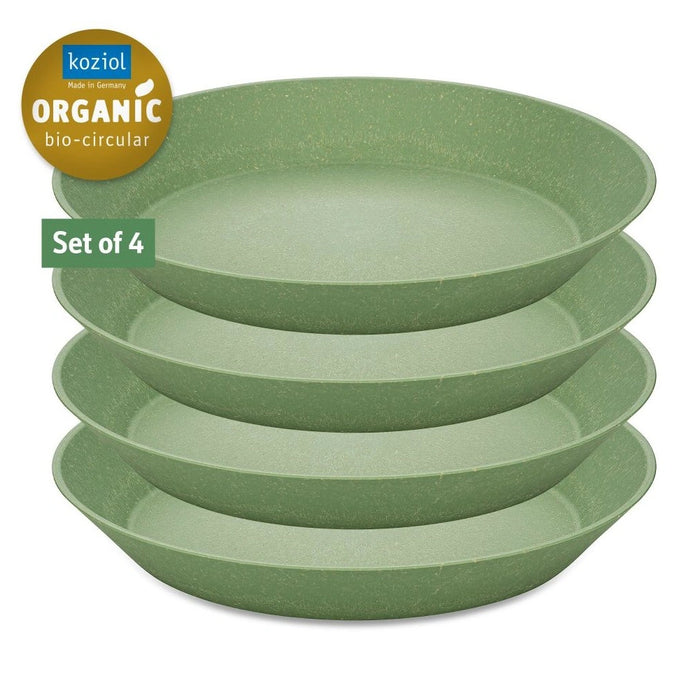 Koziol Plates 4 pcs. Connect 24 cm deep green 714370