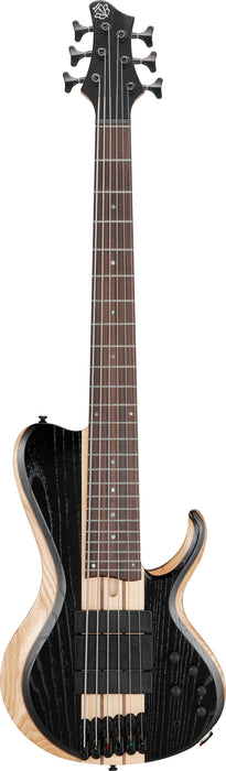 IBANEZ Bass Workshop BTB Electric Bass 6-String - Weathered Black Low Gloss