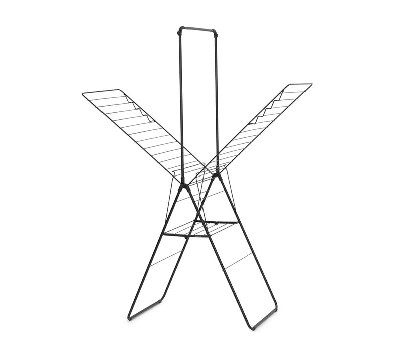 Brabantia HangOn 25m laundry dryer + rod black 403521