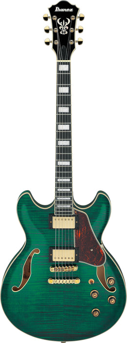 IBANEZ Artcore Expressionist Hollow Body Guitar 6-String - Transparent Moss Green