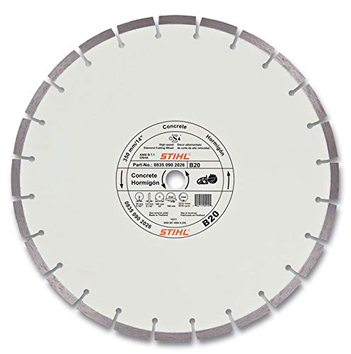 Stihl 0835-090-7043 Diamond blade for concrete D-B20 300 mm/12"
