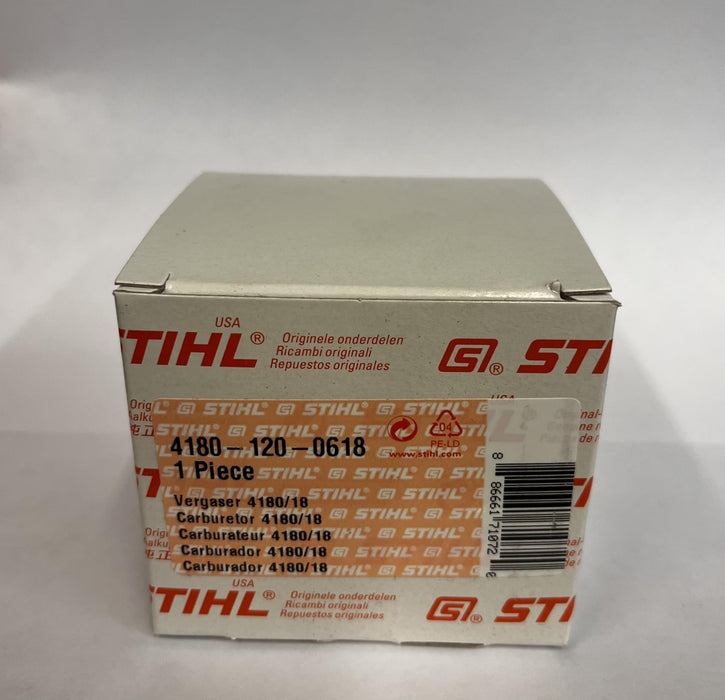 Stihl 4180-120-0618 FS91r carburetor FC91