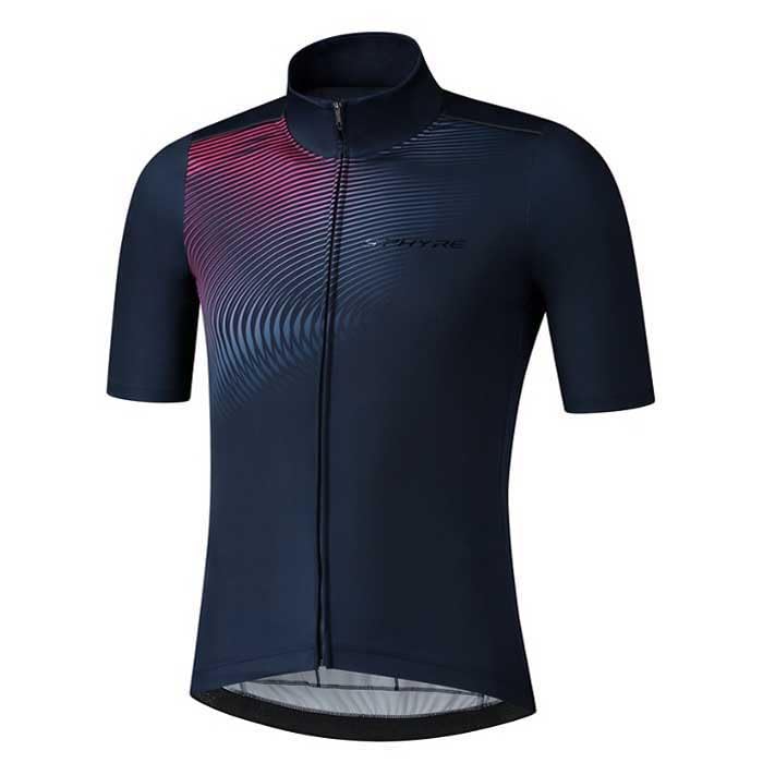 Shimano S-Phyre S.S. Wind Jacket PrintBlack/Red M