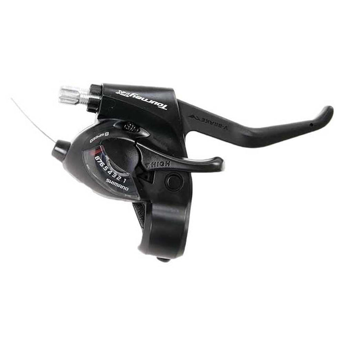 Shimano SHIFT/BRAKE LEVER, ST-TX800-8R8R, TOURNEY TX, RIGHT, 8-SPEED