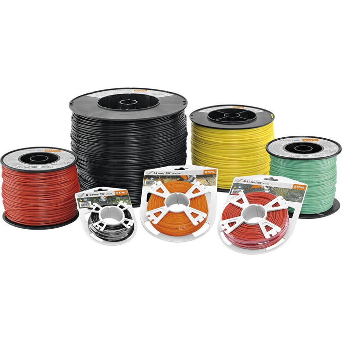 Stihl 0000-930-2338 Round trimmer line 2.4 mm x 14 m, orange