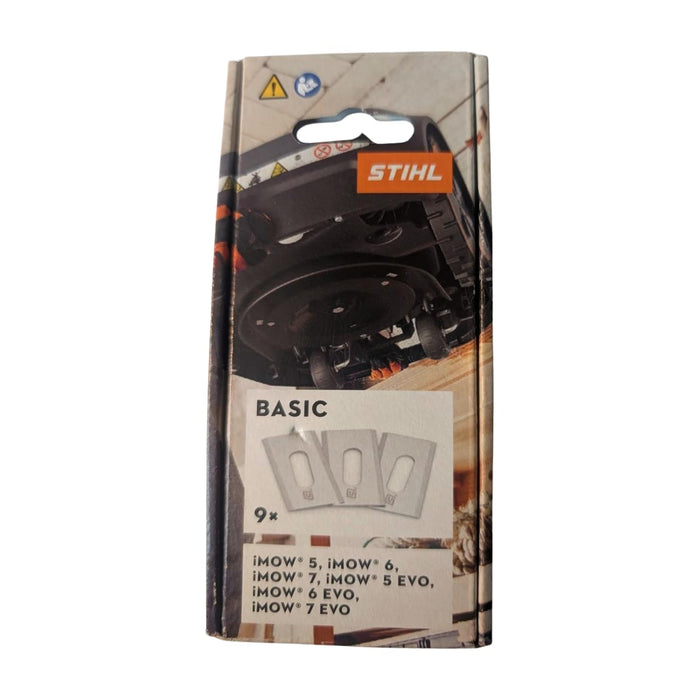Stihl IA00-007-4201 BASIC iMOW blade set, 9 pcs. in