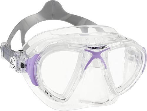 Cressi Nano Crystal, Clear/Lilac