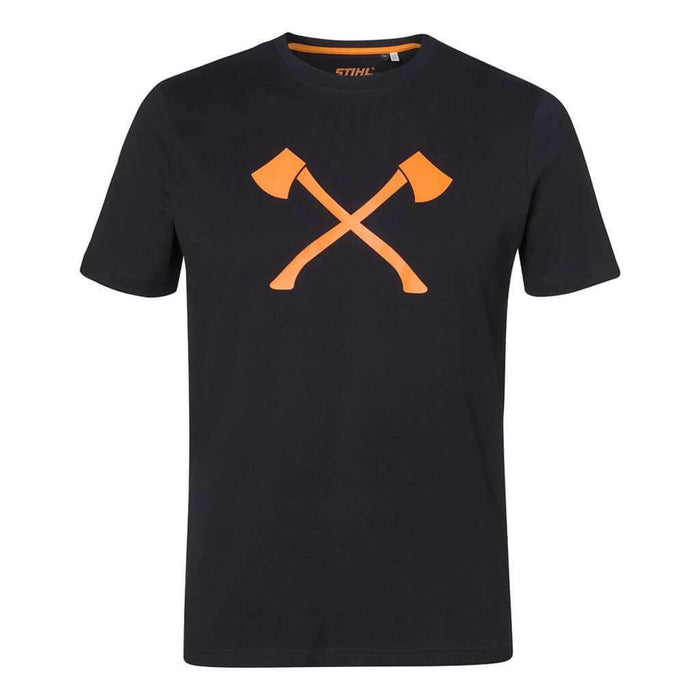Stihl 0420-500-0656 Black T-shirt, size L
