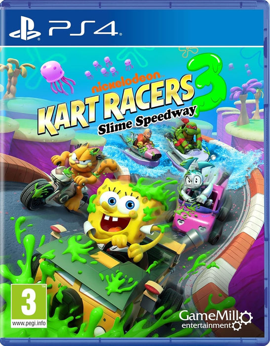 MAXIMUM GAMES Nickelodeon Kart Racers 3: Slime Speedway PS4