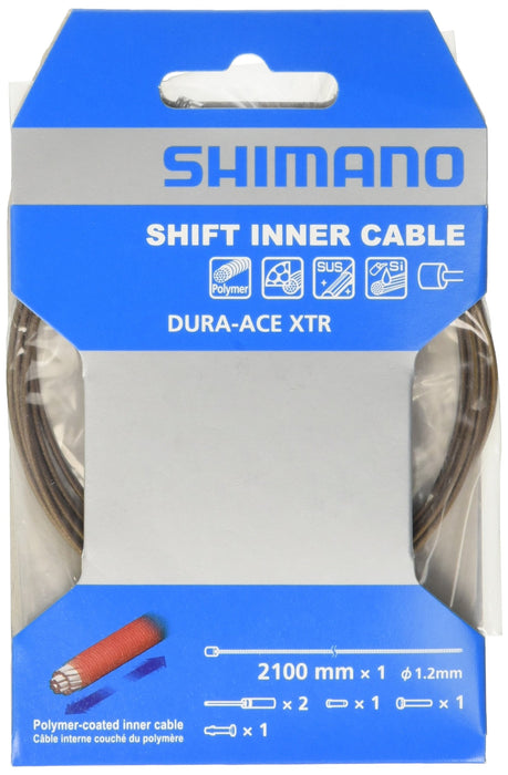 Shimano Shift Inner CablePolymer Coated 1.2x2100mm