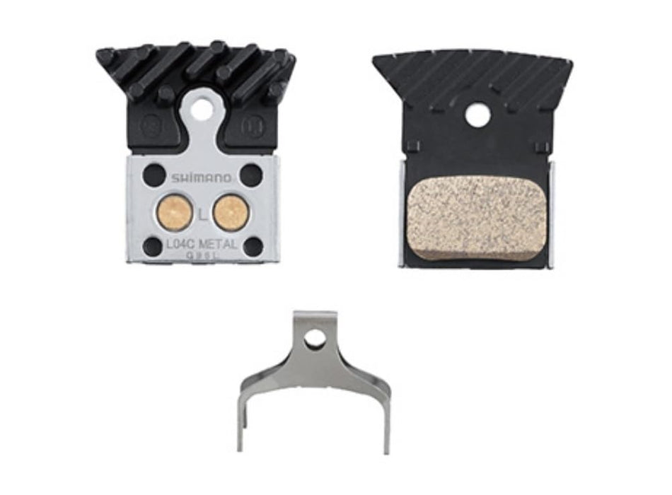 Shimano Disc Brake Pad Set Metal L04CIncl Spring/Split Pin 1Pair