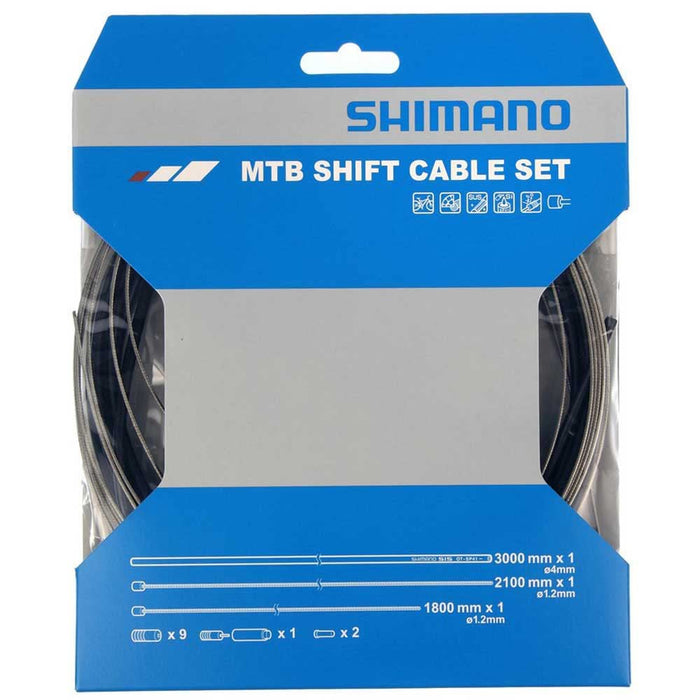 Shimano Shift Cable SetMTB Optislick Black for RD