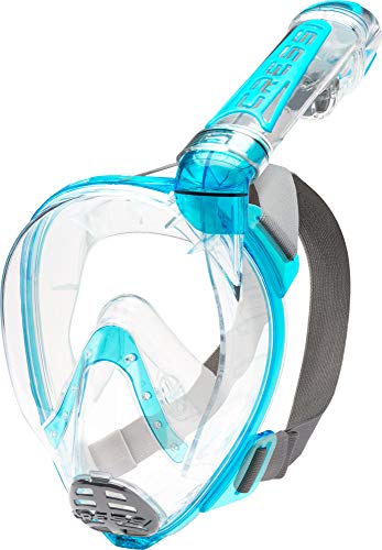 Cressi Duke Dry, Clear/Aquamarine, M/L