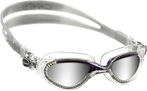 Cressi Flash, Clear/Blue, Mirrored lens