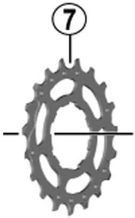 Shimano Sprocket Wheel 19TCS-M8000