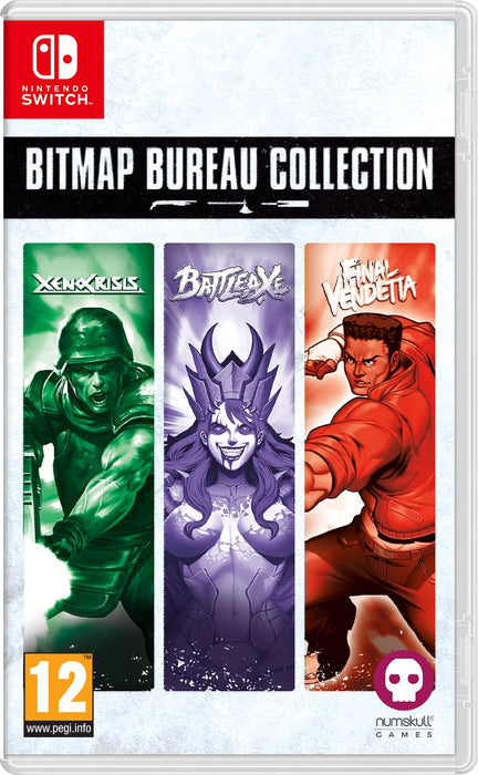 Numskull Bitmap Bureau Collection ( Xeno Crisis.Battle Axe. F.Vendetta) Switch