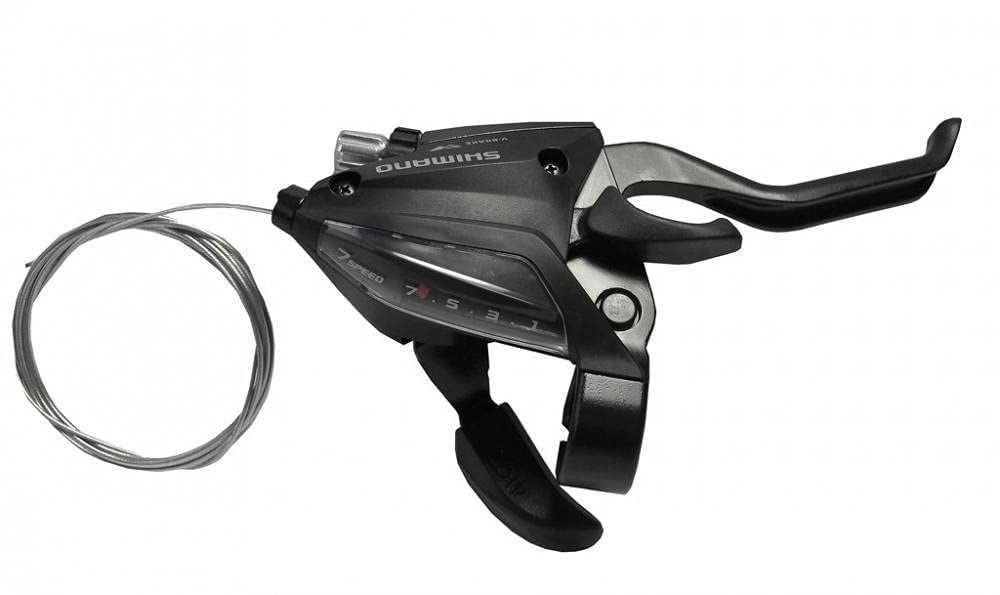 Shimano Shift/Brake Lever Right 7sST-EF500 2F Black