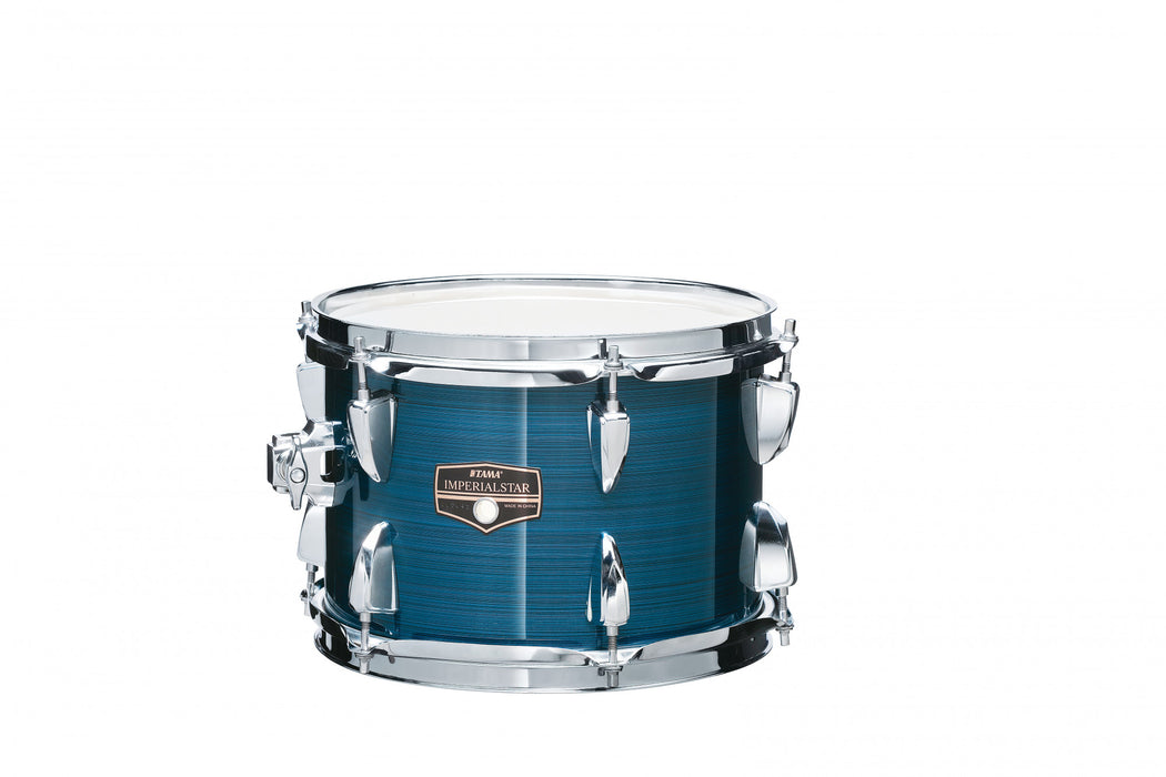 TAMA Imperialstar Rack Tom 13" x 9" - Hairline Blue/Chrome HW