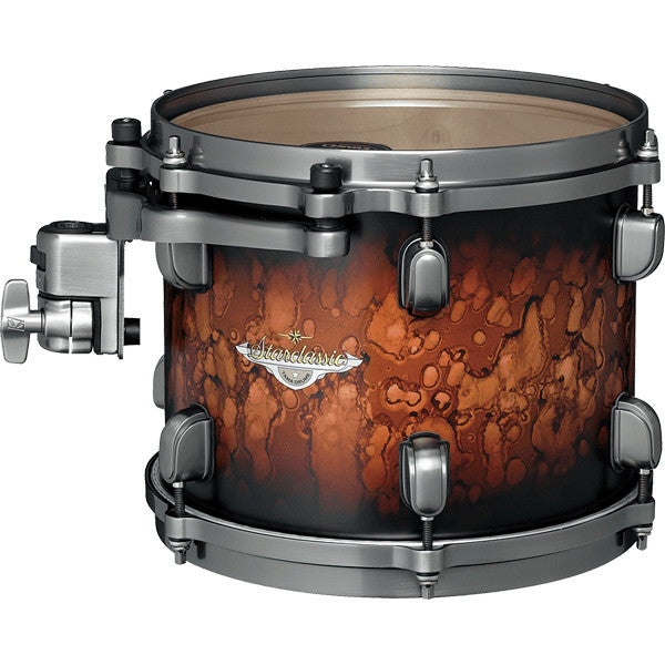 TAMA Starclassic Maple Lacquer Rack Tom 10" x 8" - Molten Satin Brown Burst/Black Nickel HW