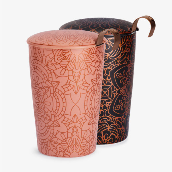 Eigenart TeaEve Mandala Ebony thermal mug 80051