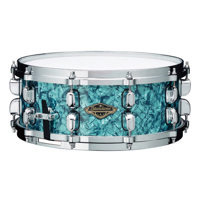 TAMA Starclassic Walnut/Birch Snare Drum 14" x 5,5" - Turquoise Pearl/Chrome HW