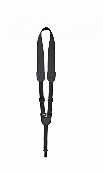 ORTEGA Nylon Ukulele Strap with Support Hook - Black