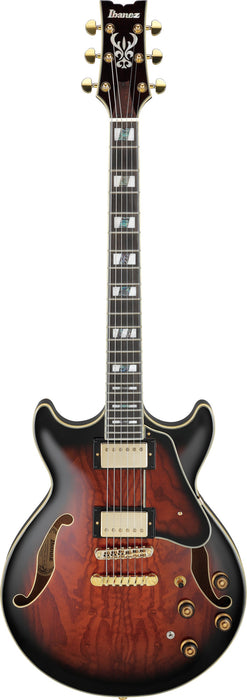 IBANEZ Artstar AM Hollow Body Guitar 6-String - Dark Brown Sunburst + Case