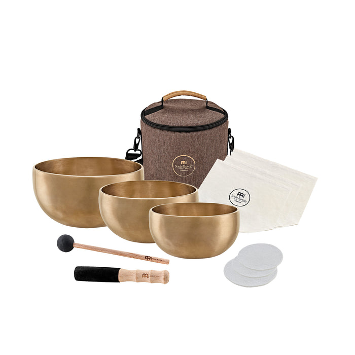 Meinl Sonic Energy 3-piece Yoga Nidra Singing Bowl Set