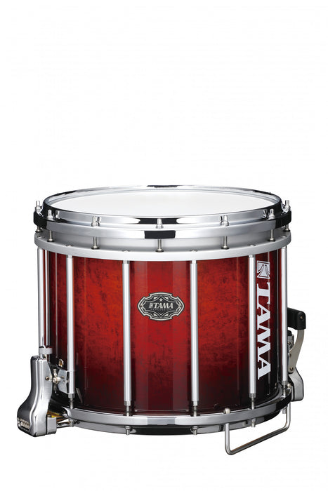 TAMA Fieldstar Marching Snare Drum 14" x 12" - Dark Cherry Fade