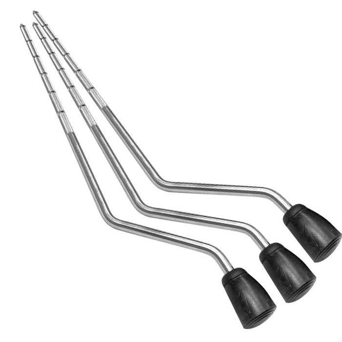 TAMA Floor Tom Legs - 3pcs. Brushed Nickel (Starclassic)