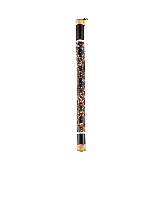 Meinl Sonic Energy Bamboo Rainstick Medium - Dot Painted/Black