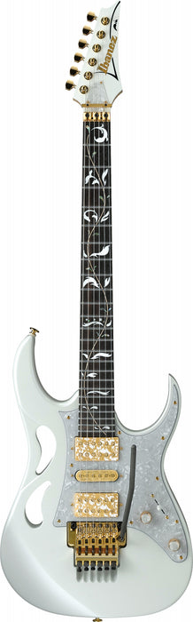 IBANEZ Steve Vai "PIA" Signature Edition E-Guitar 6 String - Stallion White + Case M20RG