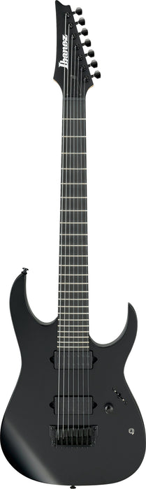 IBANEZ Iron Label RG Electric Guitar 7-String - Black Flat