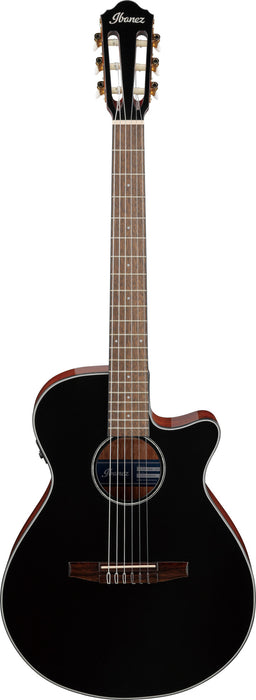 IBANEZ AEG Series Acoustic/Electric-Guitar 6 String - Black High Gloss