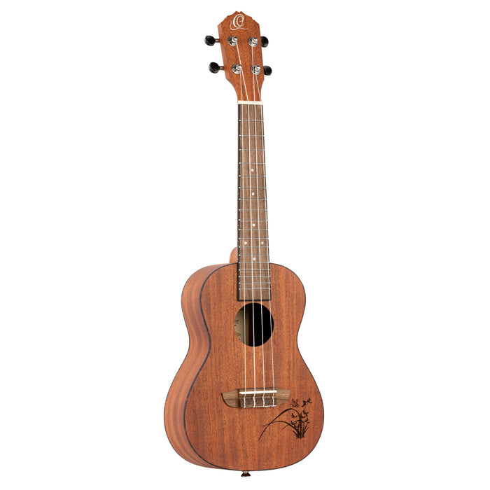 ORTEGA Bonfire Series Concert Ukulele 4 String - Sapele Natural