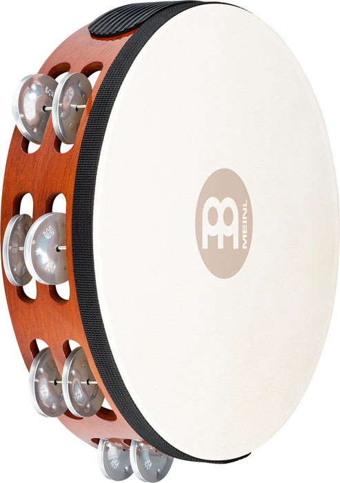 MEINL Percussion Traditional Wood Series Headed Tambourine - 10"