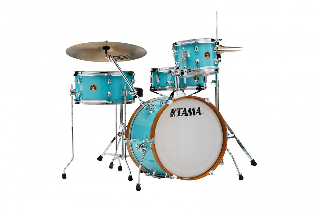 TAMA Club-Jam Shell Kit 4 pcs - Aqua Blue/Chrome HW