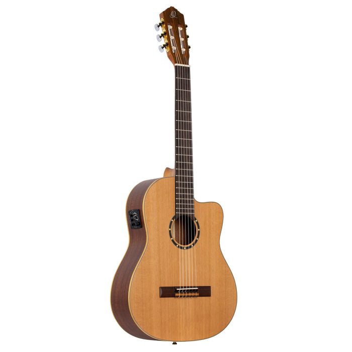 ORTEGA Family Series Pro 4/4 Classical Guitar 6 String - Solid Cedar / Mahogany Natural + Gig Bag
