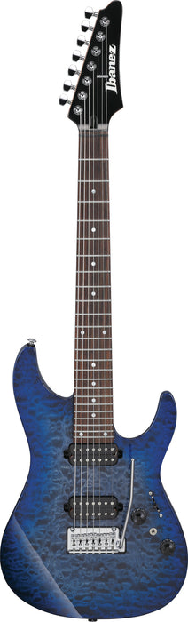 IBANEZ Premium AZ Electric Guitar 7-String - Twilight Blue Burst + Gig Bag