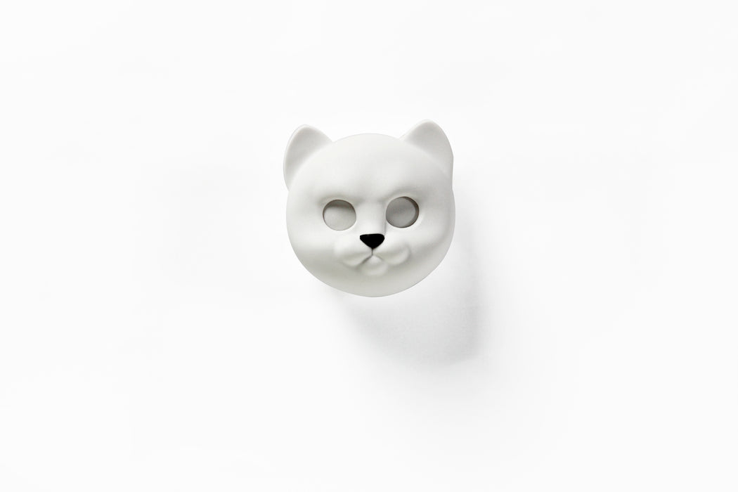 Qualy Neko key hanger white 10264-WH