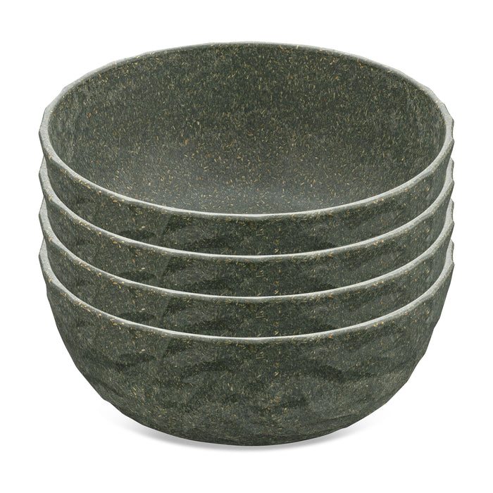 Koziol Set of 4 Club bowls 700ml Grey 5004701