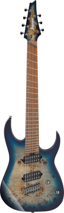 IBANEZ RG Electric Guitar 7-String Multi Scale - Cosmic Blue Sunburst
