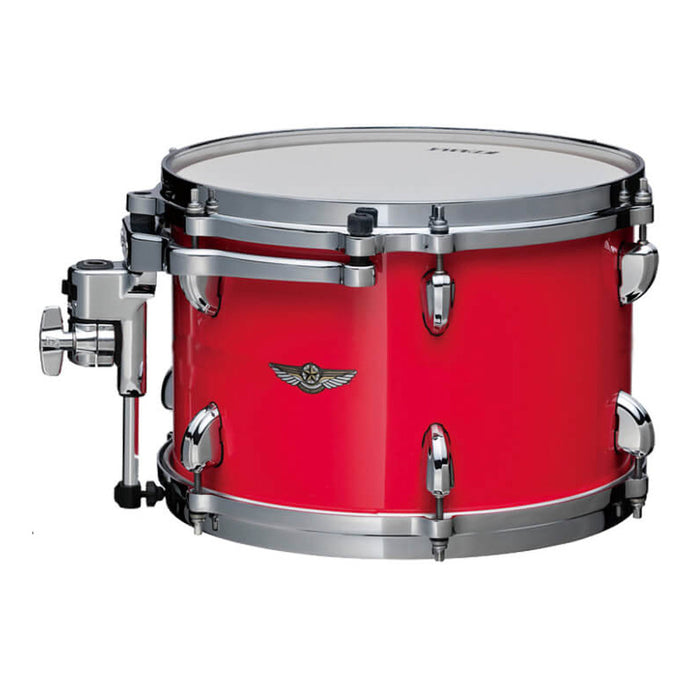 TAMA STAR Walnut Rack Tom 10" x 10" - Solid Candy Red/Chrome HW