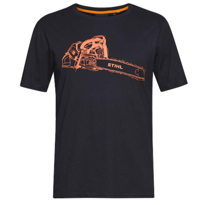 Stihl 0420-900-0864 Black T-shirt, size XXL