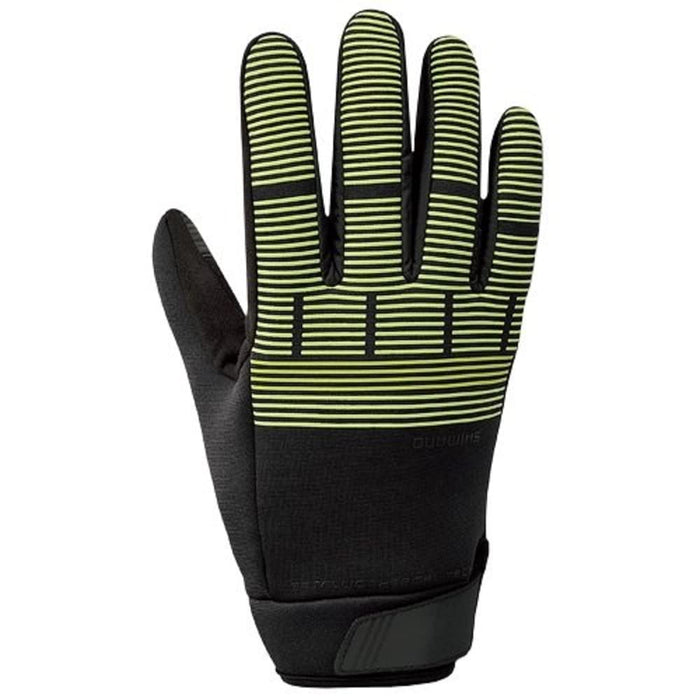 Shimano WB Therm Refl GlovesNeon Yellow XL