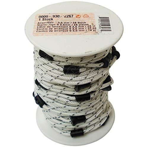 Stihl 0000-930-2267 starter rope, F3.5mm, 28pcs.