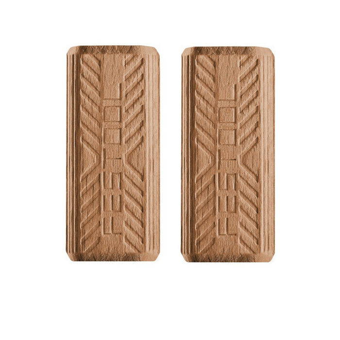 Festool 494873 Domino Tenon, Sipo Mahogany For Outdoor Use, 10 X 24 X 50mm, 85-Pack