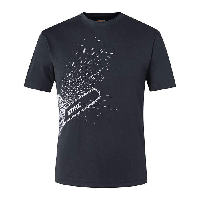 Stihl 0088-302-0052 t-shirt DYNAMIC, black, size. 52/M